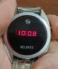 Vintage Helbros Red LED