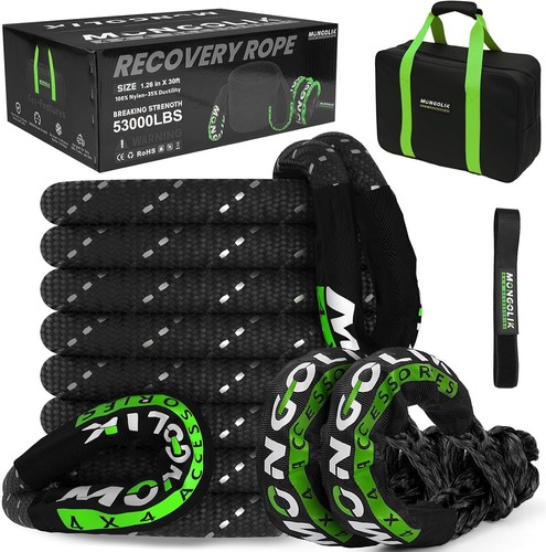 Kinetic recovery rope - rope, 30ft