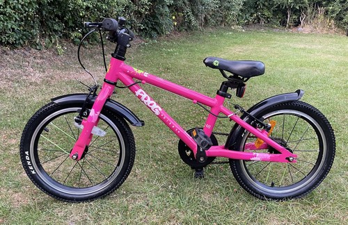 Frog children bike pink - children's,