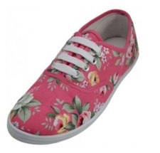  WOMENS SNEAKERS FLORAL PRINT