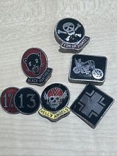 Hells Angels Rockers Motorcycle Pin Badges Job Lot #1