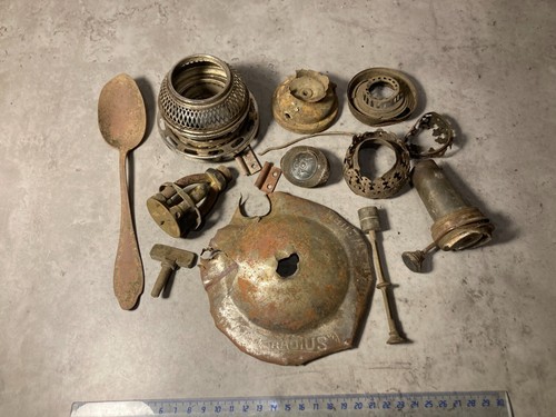Ww2 antique lot brass - lot, of