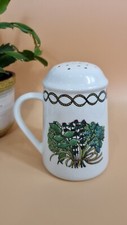 Vintage Retro Ceramic Taunton Vale Bouquet Flour Shaker Sifter 1970s Kitchenalia