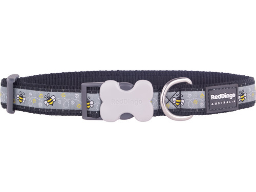 Red dingo patterned dog - dog, collar