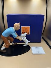 Tintin and Snowy Dancing Resin Figure - Collection ‘Rencontres’ Limited Edition
