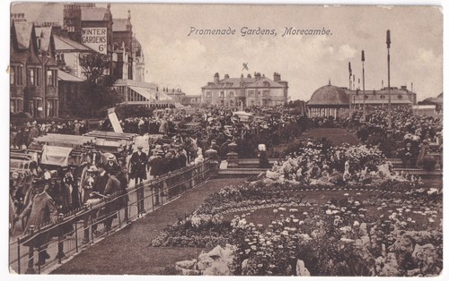 Morecambe promenade gardens - promenade,