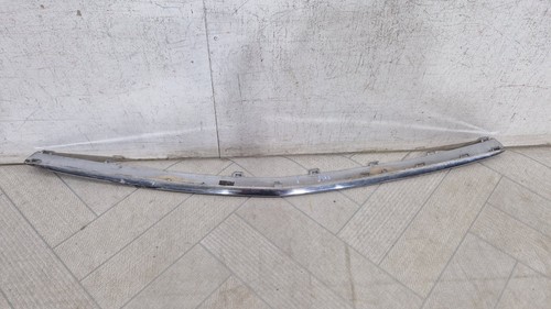 Chrome front bumper splitter - front,