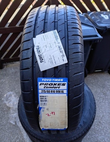 215 99v toyo proxes - 60,