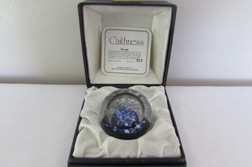 Caithness glass paperweight