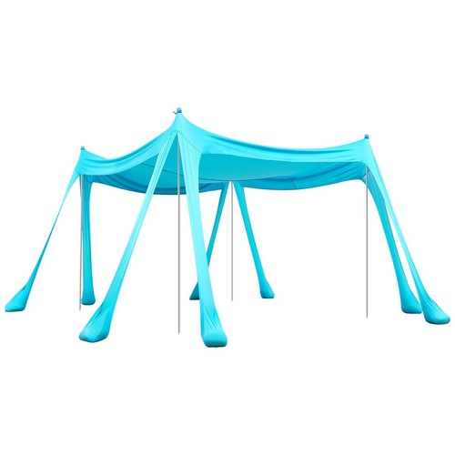 Beach sun shelter 10x10ft - shelter,