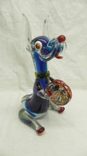 Murano Hand Blown Glass Dog