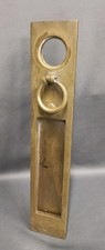  BRASS LETTERBOX VINTAGE, ORIGINAL PATINA, SLIMLINE APENTURE FOR CHUBB LOCK