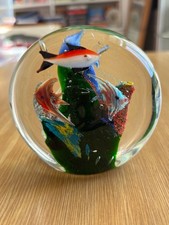 Unusual Murano style aquarium