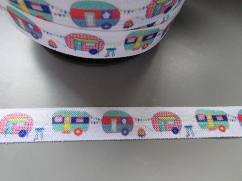 Caravan fold over elastic - caravan, x