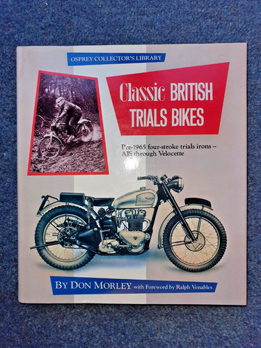 Classic british trials - british, bikes