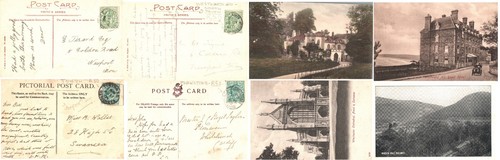 C1904 vii postcard rso - c1904,