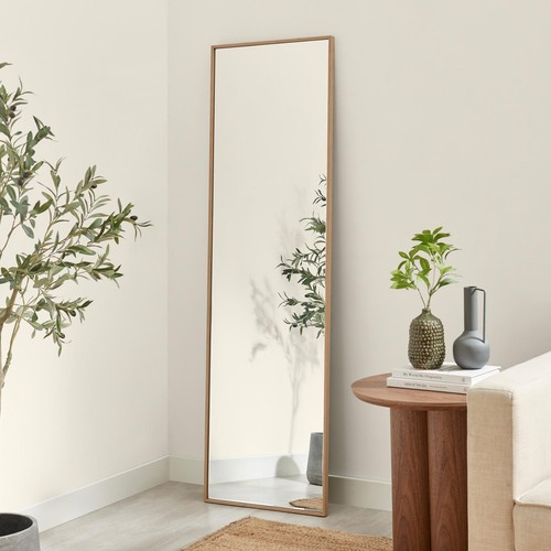 Inga wood framed full length - wood,