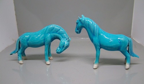Pair chinese turquoise - a,