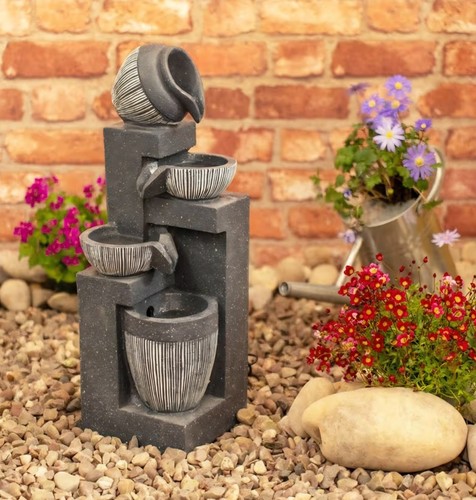 Water fountain feature solar - fountain,