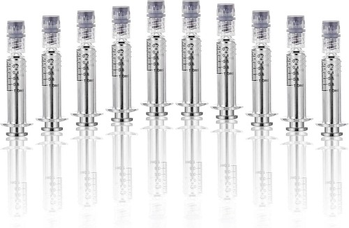 Silver gold clear 10pcs - silver/gold/clear,