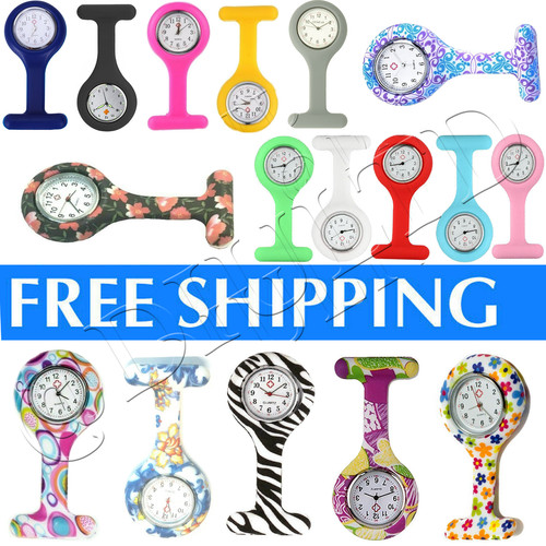 Nurse quartz watch - quartz, fob