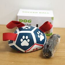 Hetoo Dog Football Outdoor Training Soccer Ball Toy Small With Straps