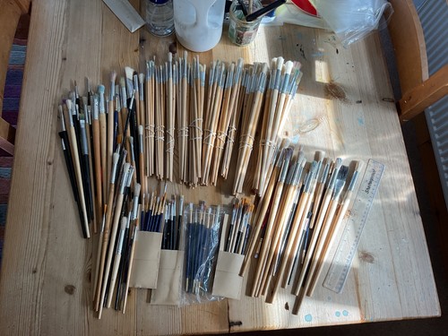 Job lot mostly vintage oil - job,