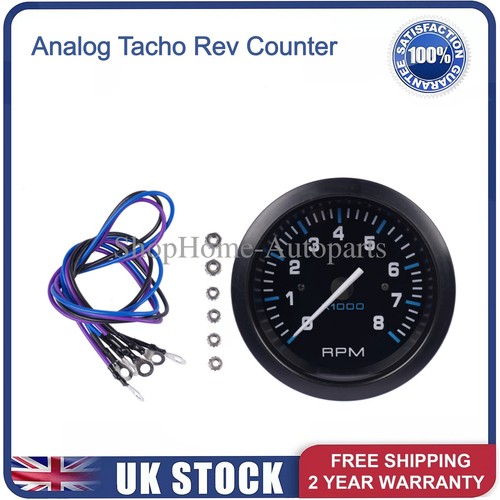Analog tacho rev - rev, counter