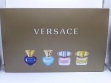 VERSACE Miniature Set - DYLAN BLUE/DYLAN TURQUOISE/BRIGHT CRYSTAL/YELLOW DIAMOND