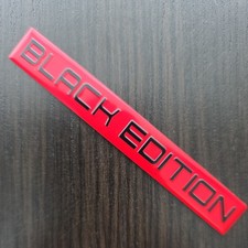 BLACK EDITION 3D Car Badge