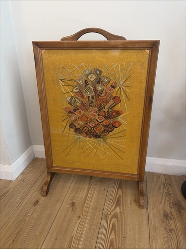 Vintage 1960s swedish crewel - swedish,