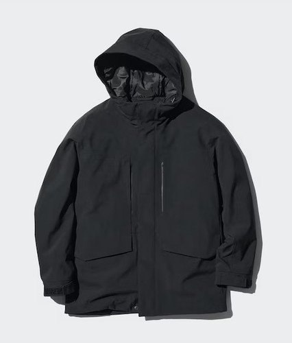 Uniqlo hybrid down parka - down,