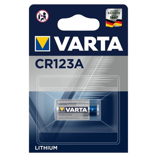 Varta cr123a lithium - varta, 3v