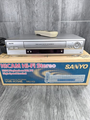 Sanyo vhr h794e vhs vcr - sanyo, nicam