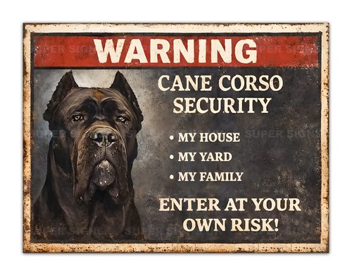 Funny dog cane corso security - funny,