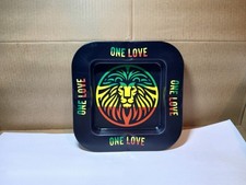 Novelty ashtray rasta lion - novelty,