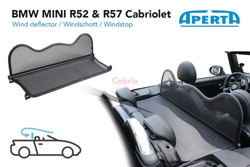 Windstop for mini convertible - windstop,