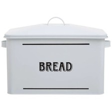 13L Grocer White Bread Bin