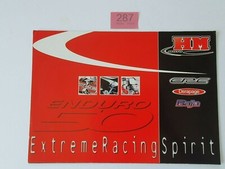 HM-MOTO ENDURO 50cc MOTORCYCLE BROCHURE MULTILINGUAL SPECS TO REAR 1998 6 Pgs