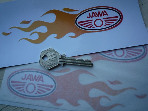 Jawa flames handed pair - handed,
