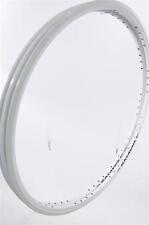 700c WHEEL RIMS DEEP SECTION 9x4 BRATAVUS WHITE 622x17c 36 HOLE DISC/HUB BRAKE 