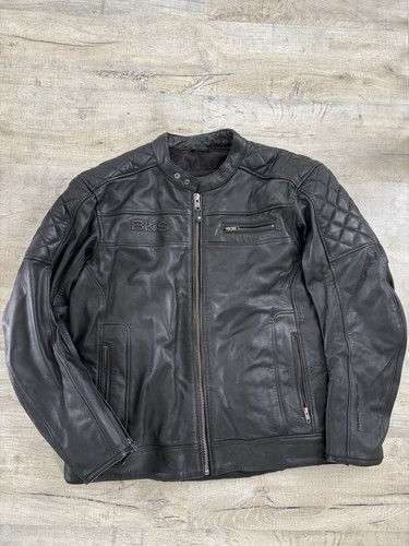 Men bks motorcycle leather - bks,