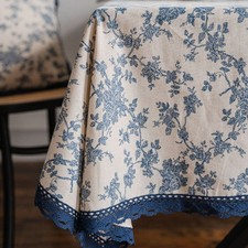 Flower Pattern Tablecloth