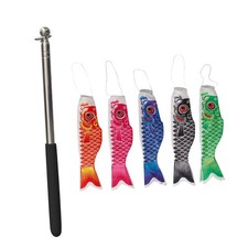 5Pcs Japanese Carp Flags
