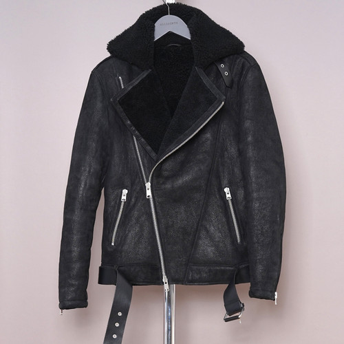 All saints shearling jacket - shearling,
