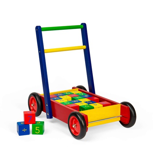 Tidlo wooden baby walker - wooden,