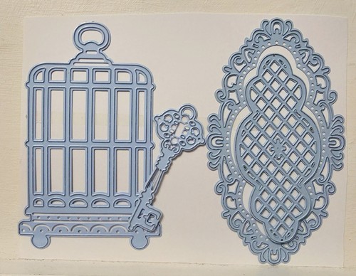 Mixed die set bird - set, cage
