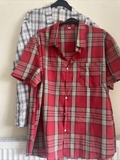 BRAND NEW PAIR OF MENS CHECKED SHIRTS SIZE 5/6xl But  China Sizes