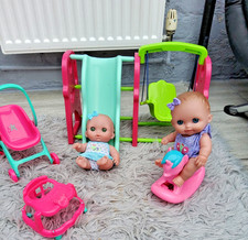 Doll X 2 With Play Park