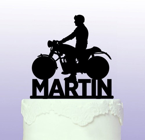 Personalised classic motorbike - classic,